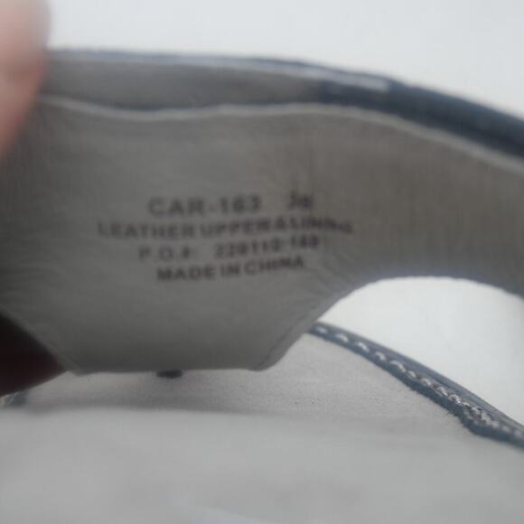 NEW Alegria Women's 8.5-9 Carina Thong Sandals Hello Doily BLACK Size 38 - Picture 14 of 16